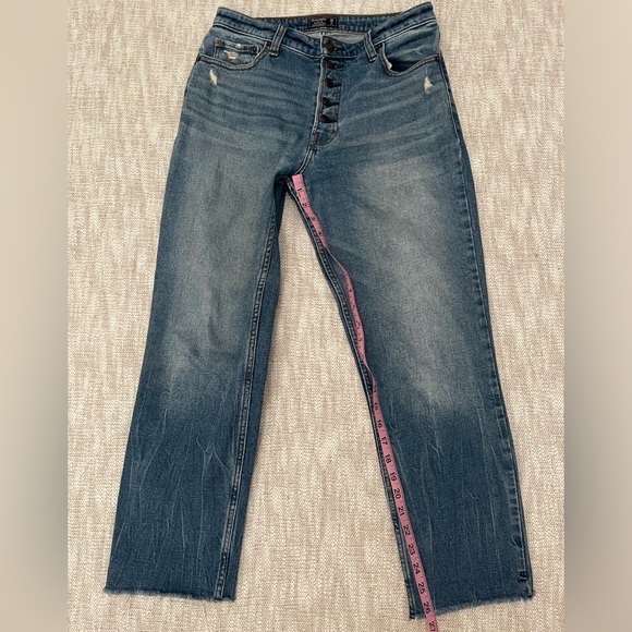 Abercrombie & Fitch Women’s Simone High Rise Ankle Jeans Size 28/6R - Picture 6 of 8